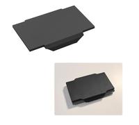 Housse anti-poussière compatible avec les consoles de jeu Nintendo et Watch, couvercle de protection à clipser avec design suspendu à l'arrière (noir)