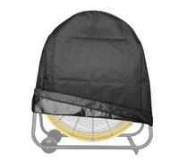 Housse anti-poussière de ventilateur - Convient pour les housses de ventilateur de jardin de 18 pouces | Housse de ventilateur de jardin | Cache-poussière rond pour garde-ventilateur électrique | 600d