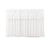 Housse anti-poussière élégante pour radiateur avec dentelle, design respirant pour une protection efficace contre la poussière et améliorer la décoration de votre espace de vie (60 cm)