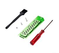 Housse anti-poussière en aluminium pour PS5 Slim et Pro avec facteur de forme profilé pour correspondre à l'esthétique et à la fonctionnalité de la console (vert)