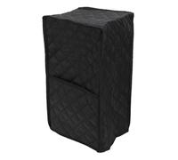 Housse anti-poussière en tissu matelassé doux et léger, 23x18x42cm, pour mixeurs de cuisine et robots culinaires, noir