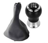 Housse anti-poussière et pommeau de levier de vitesse pour Toyota Yaris II MK2 0511, conçus pour s'adapter et protéger les composants de changement de vitesse (5R noir)