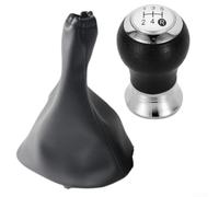 Housse anti-poussière et pommeau de levier de vitesse pour Toyota Yaris II MK2 0511, conçus pour s'adapter et protéger les composants de changement de vitesse (5R argenté)