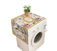Housse anti-poussière étanche, Protection for Machine à laver, dessus de réfrigérateur domestique, tissu for micro-ondes, décoration maison(A,XL 60 X 140cm)