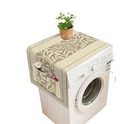 Housse anti-poussière étanche, Protection for Machine à laver, dessus de réfrigérateur domestique, tissu for micro-ondes, décoration maison(C,S 35 X 95cm)