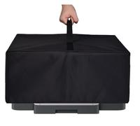 Housse anti-poussière imperméable en tissu résistant aux UV pour imprimante tout-en-un couleur sans fil HP OfficeJet 8015e/Pro 8135e/Pro 9125e/Pro 8139e/HP ENVY Inspire 7958e Imprimante (noir)