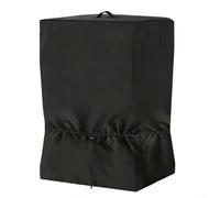 Housse anti-poussière imperméable et résistante aux UV pour presse à chaud - Tissu Oxford robuste protection contre la poussière, l'humidité et les dommages du soleil, 43 x 29 x 68 cm, noir (210D)