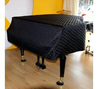 Housse anti-poussière imperméable pour piano à queue, en coton épais, housse de protection complète, design universel anti-poussière et étanche