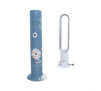 Housse anti-poussière lavable pour ventilateur tour avec bande élastique