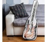Housse anti-poussière lavable transparente pour guitare de 99 pouces, 32,50 cm x 8,70 cm x 100 cm