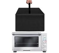 Housse Anti-poussière Micro-ondes, Housse Résistante Imperméable À La Chaleur Pour Micro-ondes, Housse Résistante À L'huile Pour Friteuse Sans Huile (51×40×32cm,Noir)