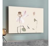 Housse anti-poussière moderne et simple pour TV LCD LED de 32 à 80 pouces - Compatible avec écran d'ordinateur - Décoration de salon - Fleur - 58-60"