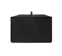 Housse anti-poussière noire imperméable pour presse à chaud - Tissu Oxford 600D robuste - Dimensions : 49 x 40 x 30 cm