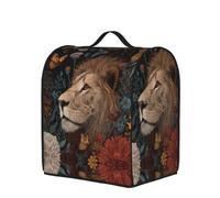 Housse anti-poussière pour bol élévateur de 6 à 8 litres Motif lion dans les fleurs