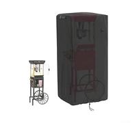 Housse anti-poussière pour chariot de machine à popcorn avec design imperméable, fabriquée à partir de tissu Oxford 420D résistant pour protéger de la pluie, de la poussière et des particules en