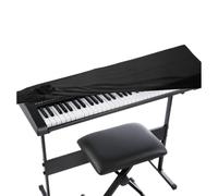 Housse anti-poussière pour clavier électronique, housse anti-poussière pour clavier de piano | Housse étanche à la poussière pour orgue électronique, verrouillage élastique pour 61-76 touches ou 88