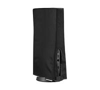 Housse anti-poussière pour console PS5 EMiEN en tissu Oxford anti-rayures étanche avec port de câble arrière pour Sony Playstation 5 Version numérique et disque