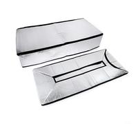 Housse anti-poussière pour économie d'énergie, feuille d'aluminium double couche pour une réflexion maximale de la chaleur