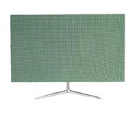 Housse anti-poussière pour écran d'ordinateur, Housse de moniteur en tissu for 19 à 37 pouces, multicolore(Green,19-22inch)