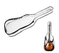 Housse anti-poussière pour guitare électrique de 99 pouces, sac de rangement en TPU transparent, étui de protection souple pour la plupart des guitares électriques standard, accessoires de protection