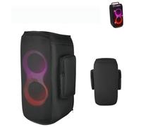 Housse anti-poussière pour haut-parleur JBL PartyBox Club120 - Double poche - Pochette de rangement portable - Sac de voyage - Accessoires pour haut-parleur