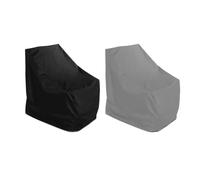 Housse Anti-Poussière Pour Jardin Chaise empilée housse de protection anti-poussière sac rangement extérieur jardin Patio meubles protecteur haute qualité étanche chaise organisateur(S-B)