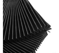 Housse anti-poussière pour machine CNC Soufflet accordéon flexible pour fraiseuse avec trois protections en tissu haute résistance (135 mm)