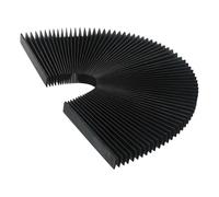 Housse anti-poussière pour machine CNC - Soufflet de protection accordéon flexible pour machines de fraisage et de gravure (longueur 135 mm)