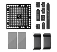 Housse anti-poussière pour manette Xbox Series X - Solution de rangement anti-poussière avec support et filtre en maille - Noir