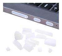 Housse Anti-poussière pour Ordinateur Portable, Couverture de Port USB en Silicone Souple pour Ordinateur Portable Bouchons Anti-poussière Housses Anti-poussière universelles 7 dans un pack