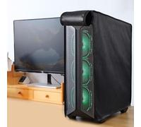 Housse anti-poussière pour PC avec double fermeture éclair pour un retrait et une application faciles avec tissu Oxford pour protéger contre la poussière, l'électricité statique et les dommages causés