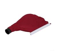 Housse anti-poussière pour ponceuse à bande 9403 9401 Pièce de rechange compatible avec machine à poncer 26 x 20 x 3,6 cm Rouge/noir