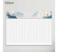 Housse anti-poussière pour radiateur en velours doux offrant une protection contre la poussière et la suie, conçue pour améliorer l'apparence générale de votre espace de vie (120 cm)