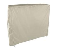 Housse Anti-poussière pour Table de -Pong, Imperméable, Résistante aux Déchirures, pour Carrelage de Table, pour Usage Extérieur, Taffetas de Polyester 190, Beige, 155x75x144cm