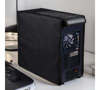 Housse anti-poussière résistante à l'eau pour PC Host, fabriquée en tissu Oxford 420D avec double fermeture éclair, protège contre la poussière, la saleté, l'électricité statique et les dommages
