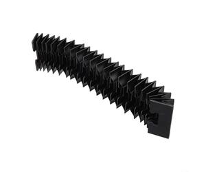 Housse anti-poussière télescopique pour rails de guidage linéaire HGR25 avec soufflet flexible, convient pour machines-outils CNC, options de longueur 200 à 1000 mm (600 mm)