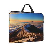 Housse antichoc pour ordinateur portable de 14 pouces Mauna Kea Summit Sunset Sac d'ordinateur résistant à l'eau