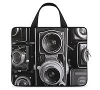 Housse antichoc pour ordinateur portable vintage, Caméra vintage., 30,4 cm