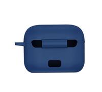 Housse antidérapante (bleue) pour étui de casque TOZO T20, protection en silicone anti-rayures