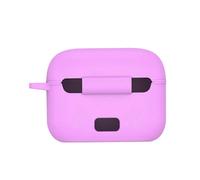 Housse antidérapante (violette) pour étui de casque TOZO T20, protection en silicone anti-rayures