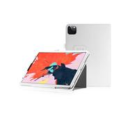Housse Apple iPad Pro 12.9 Pouces 2022 / iPad Pro 12,9 2021 / iPad Pro 12,9 2020 6e/5e/4eme generation blanche - Etui pochette blanc coque protection