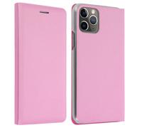 Housse Apple iPhone 11 Pro Étui Folio à Clapet Porte-carte rose
