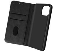 Housse - Apple - iPhone 13 - Étui folio - Cuir - Noir - Fonction support vidéo