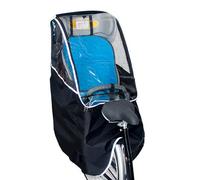 Housse arrière pour siège de vélo - Housse de selle avec fenêtre transparente - Portable pluie pour les navetteurs et les jours pluvieux