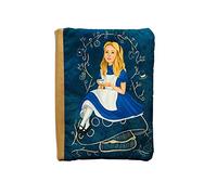 Housse artisanale moyenne à rabat pour livres d'Alice au pays des merveilles + marque-page - Housse en coton bio rembourrée Harry Potter pour adolescents