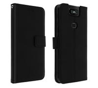 Housse Asus ZenFone 6 Étui Folio Porte carte Support Vidéo noir