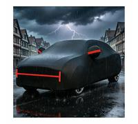 Housse Auto Imperméable Respirante pour Ford Transit Custom L1H1 2012-2022,Housse de Voiture,Pluie,Neige,Poussière et Vent,Équipé de Bandes Réfléchissantes H Visibles