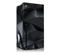 Housse autocollante en vinyle pour console de jeux, design 03 Polygone Noir, anti-rayures, ajustement parfait, autocollante, R139 (X)