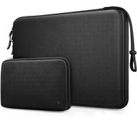 Housse Avec Pochette D'Accessoires Pour 15"" Macbook Air M4/A3241 M3/A3114 M2/A2941 2025-2023, 16"" Macbook Pro M4/M3/M2/M1 2024-2019 A3186 A3403 A2991 A2780 A2485, Anti-Choc Pochette Sacoche