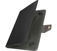 Housse Tablette 10 Pouces Universelle Effet Cuir Vieilli Support Vidéo Noir